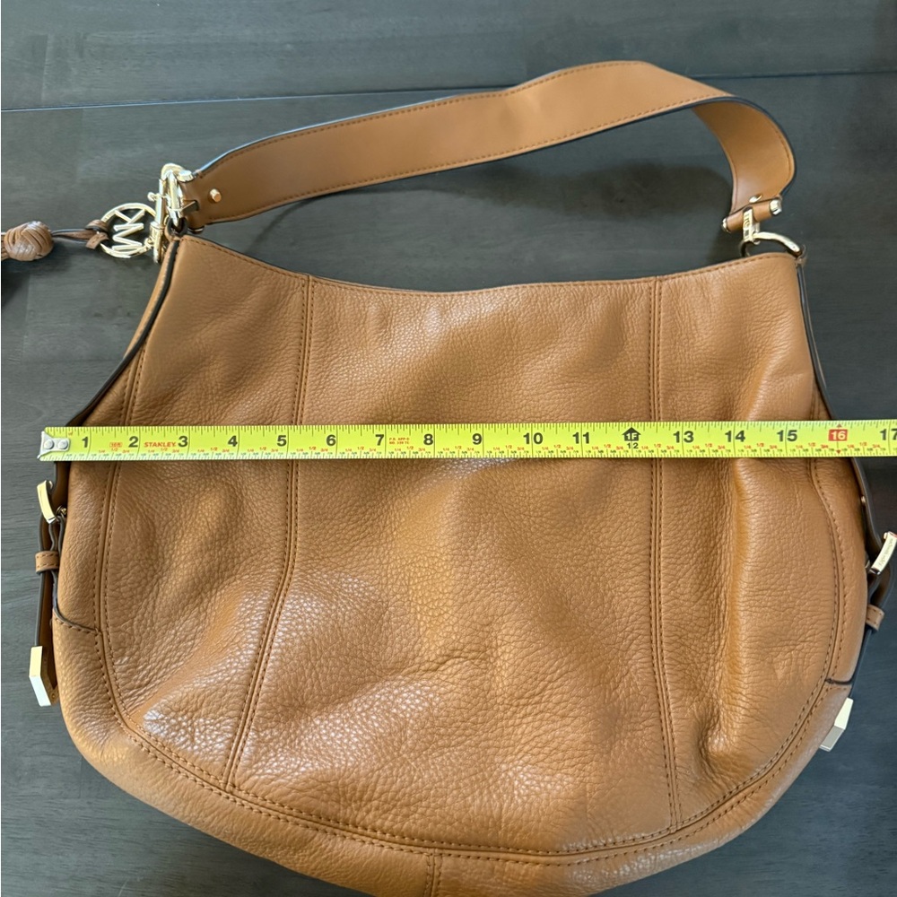 Michael Kors hobo tote luggage color Leather Shoulder Bag - Picture 8 of 8